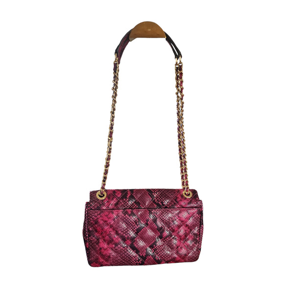 Michael Michael Kors Sloan Quilted Embossed-Leather Shoulder Bag - Picture 3 of 10